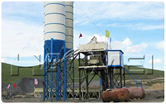 50m3/h low cost concrete batch plant