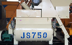 JS750 self loading concrete mixer