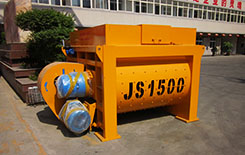 JS1500 electric motor concrete mixer