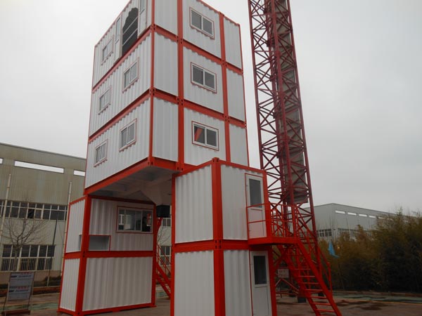 container type concrete mixing plant