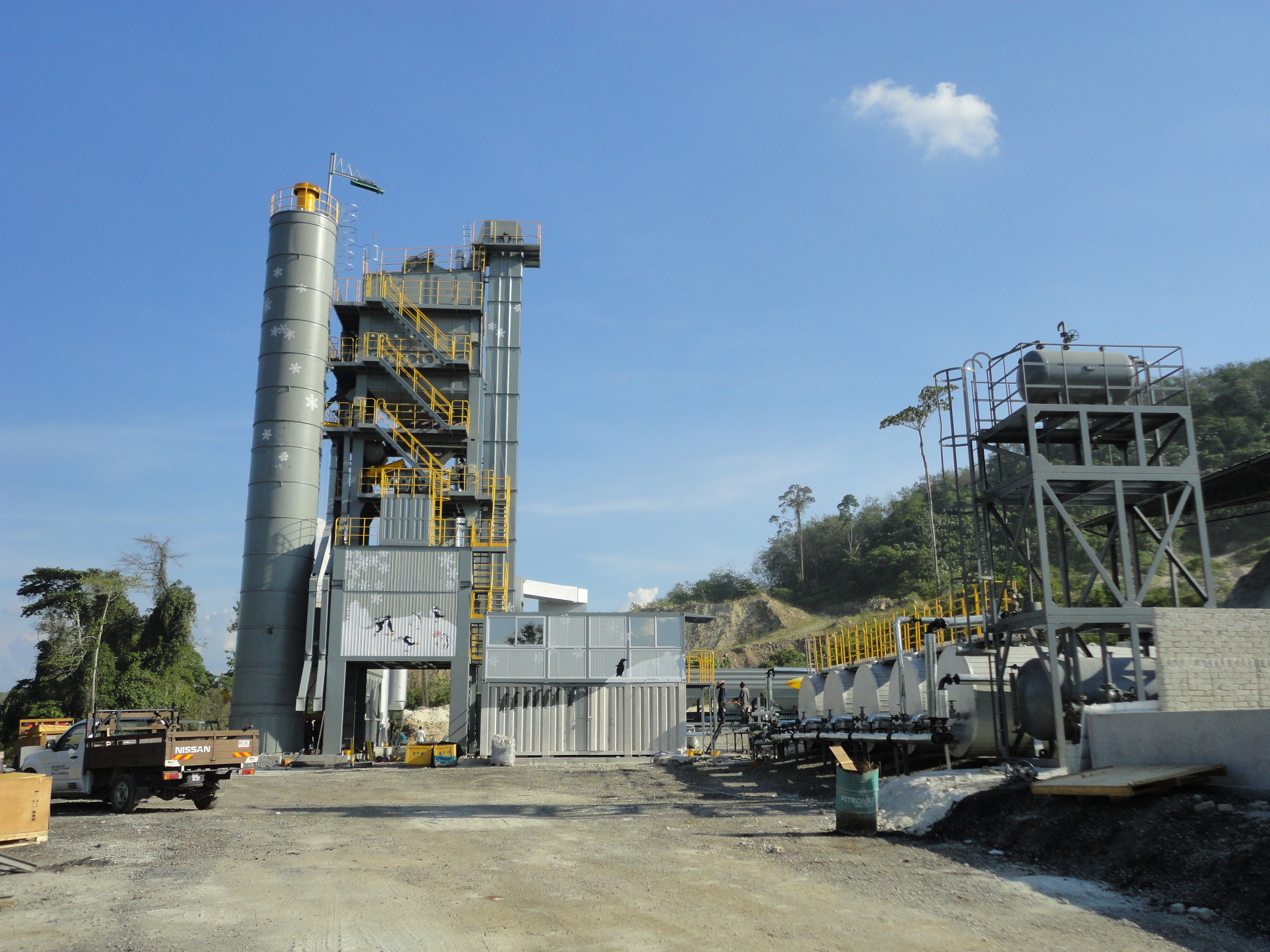 LB1000 Asphalt Batch Mixing Plant