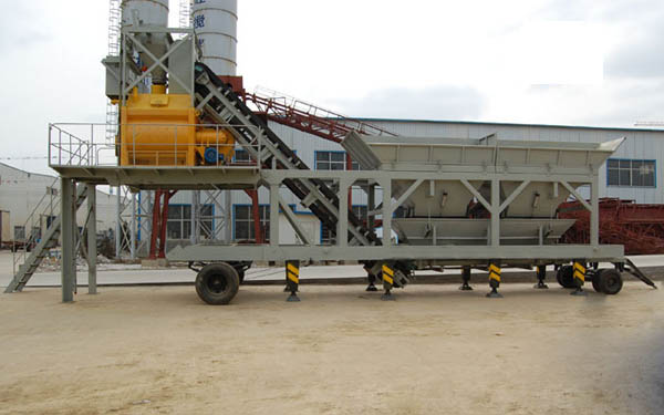 YHZS35 Mobile Concrete Batching Plant