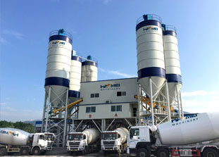 HZS180 Concrete Batching Plant