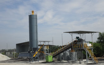 Stabilized soil mixing plant