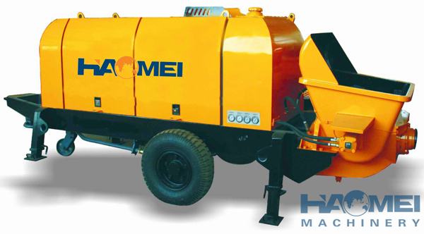 HBT90S1821-200 Trailer Concrete Pump