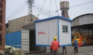 haomei HZS50 Concrete Batching Plant are being delivered